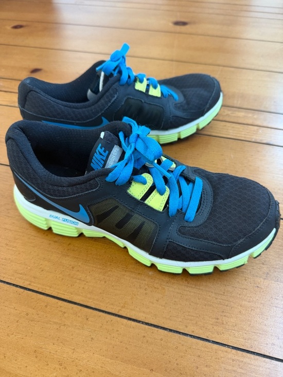 Nike Other - Men’s Nike Dual Fusion ST2 Sneakers | Black / Volt / Blue | Running Shoes
